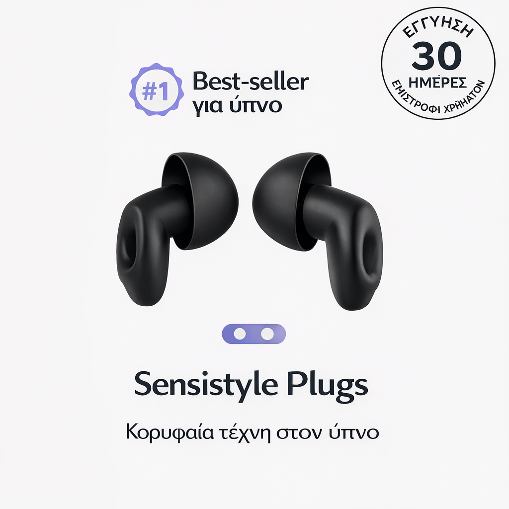 Sensistyle™ Ωτοασπίδια για ήρεμο ύπνο